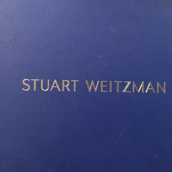 Stuart Weitzman Black Suede Womans Shoe - Picture 1 of 3
